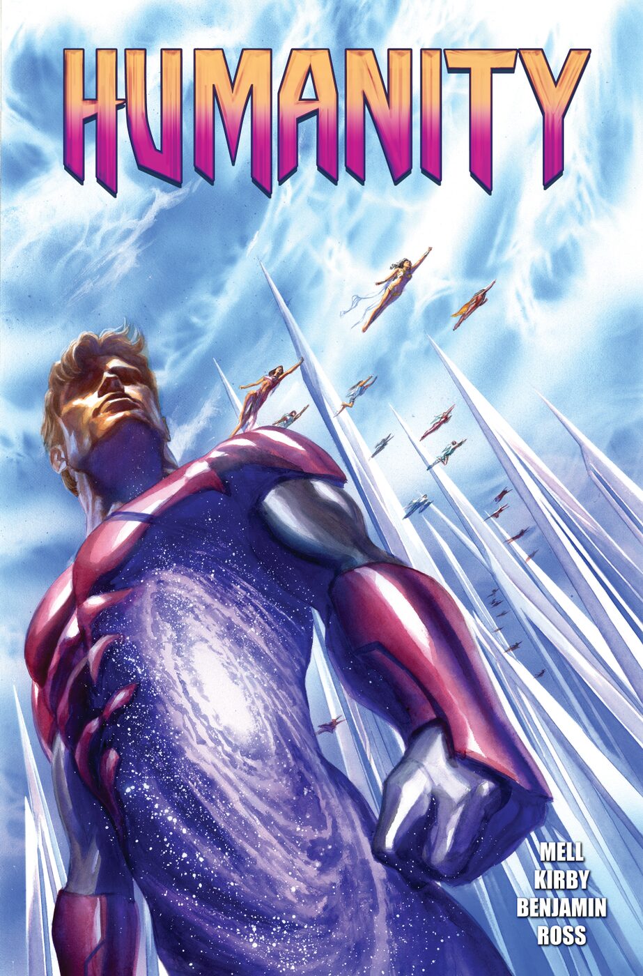Humanity of Legend comic book cover art by Alex Ross