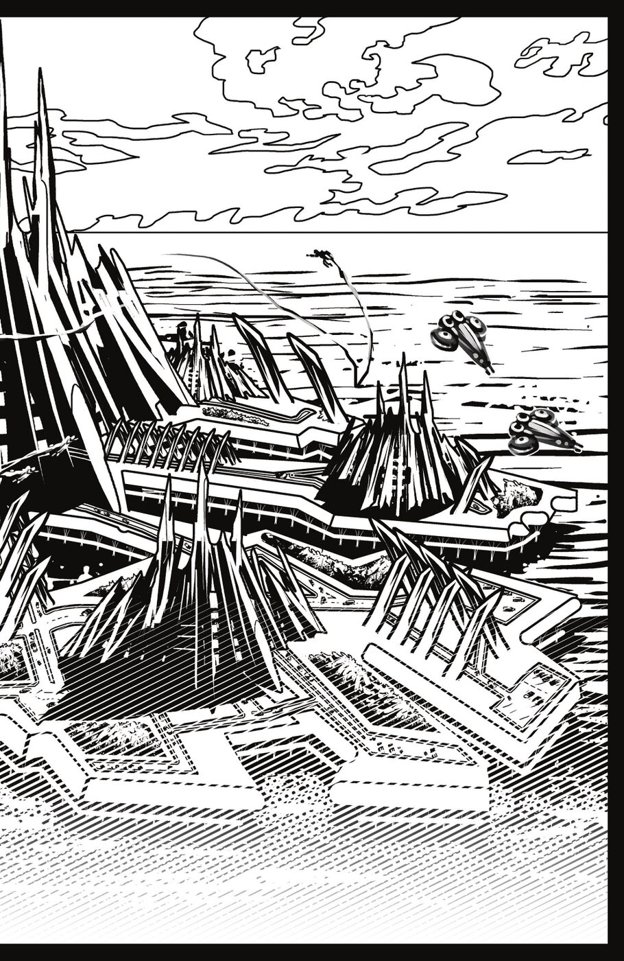 Humanity of Legend comic book, page 3