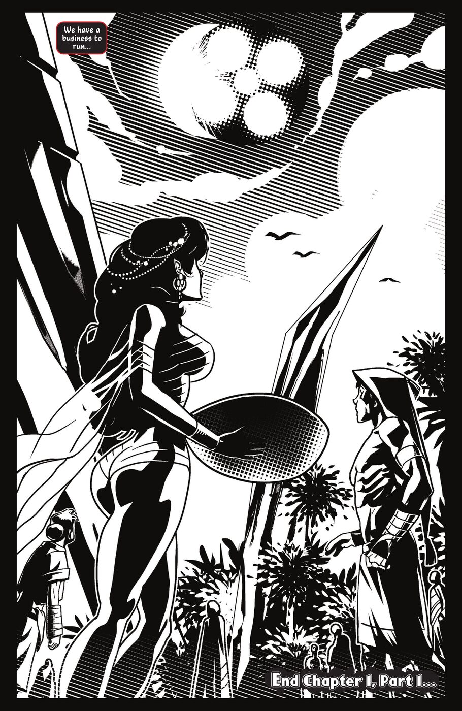 Humanity of Legend comic book, page 4