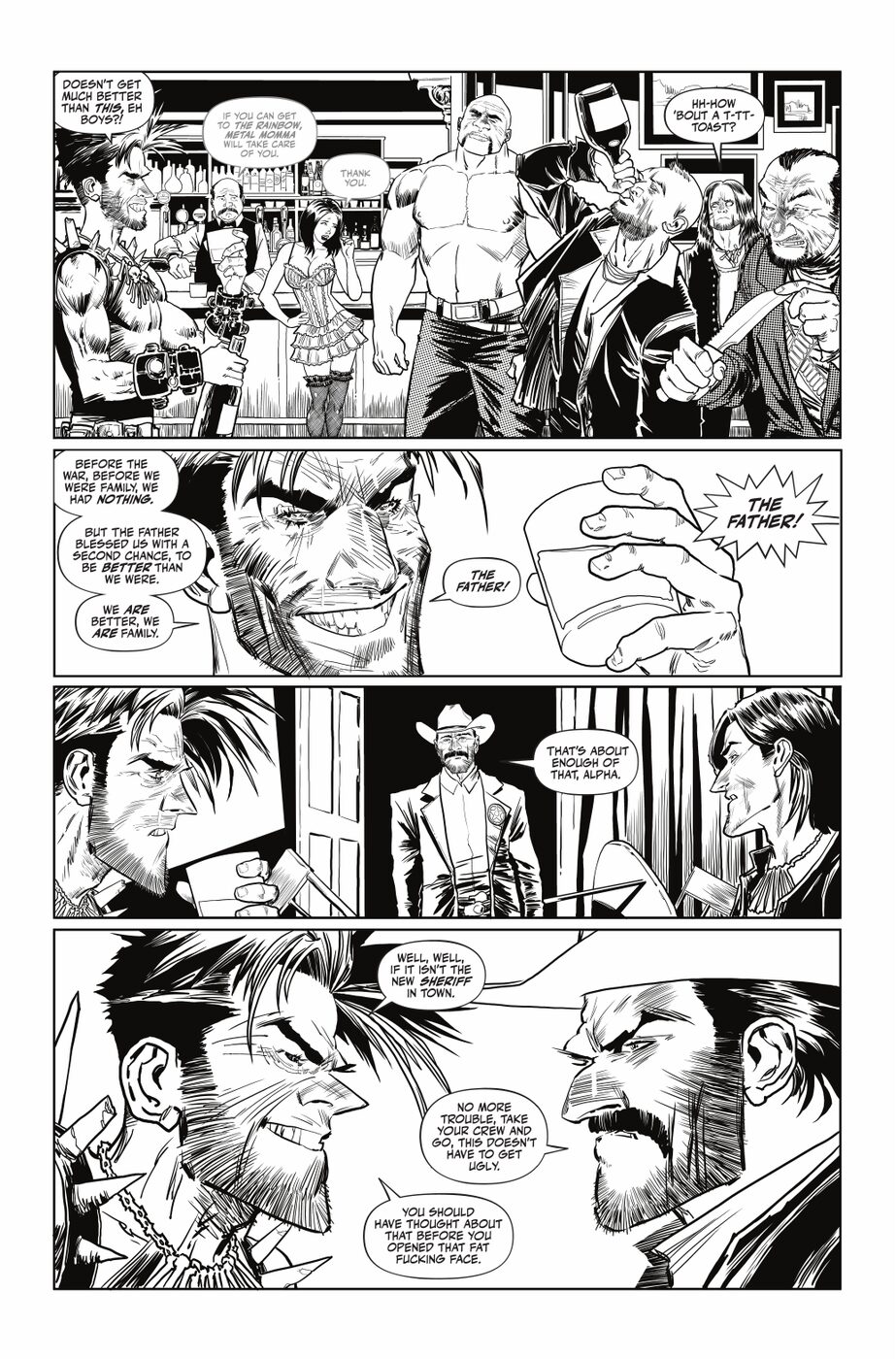 Winter comic book, page 4