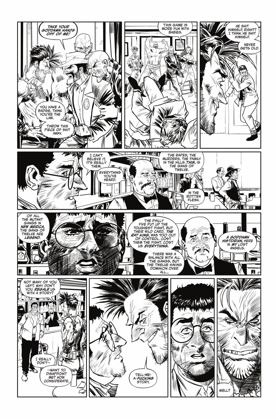 Winter comic book, page 5