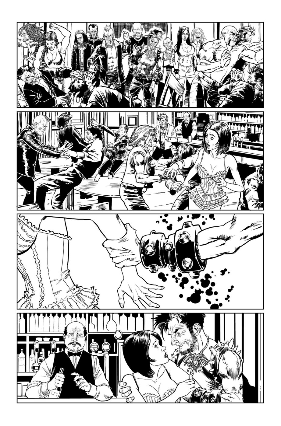 Winter comic book, page 3