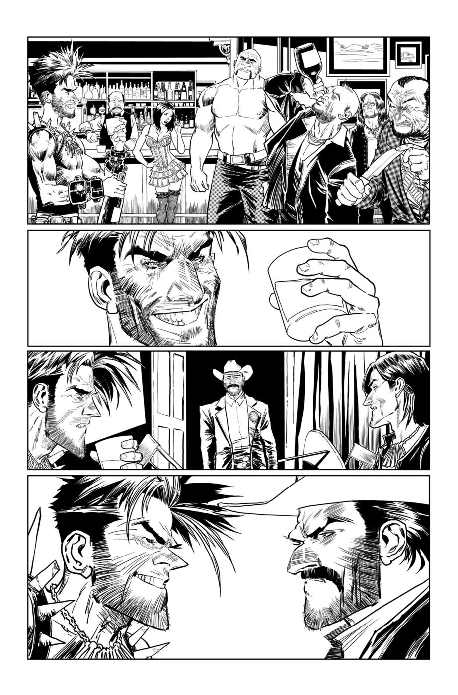 Winter comic book, page 4