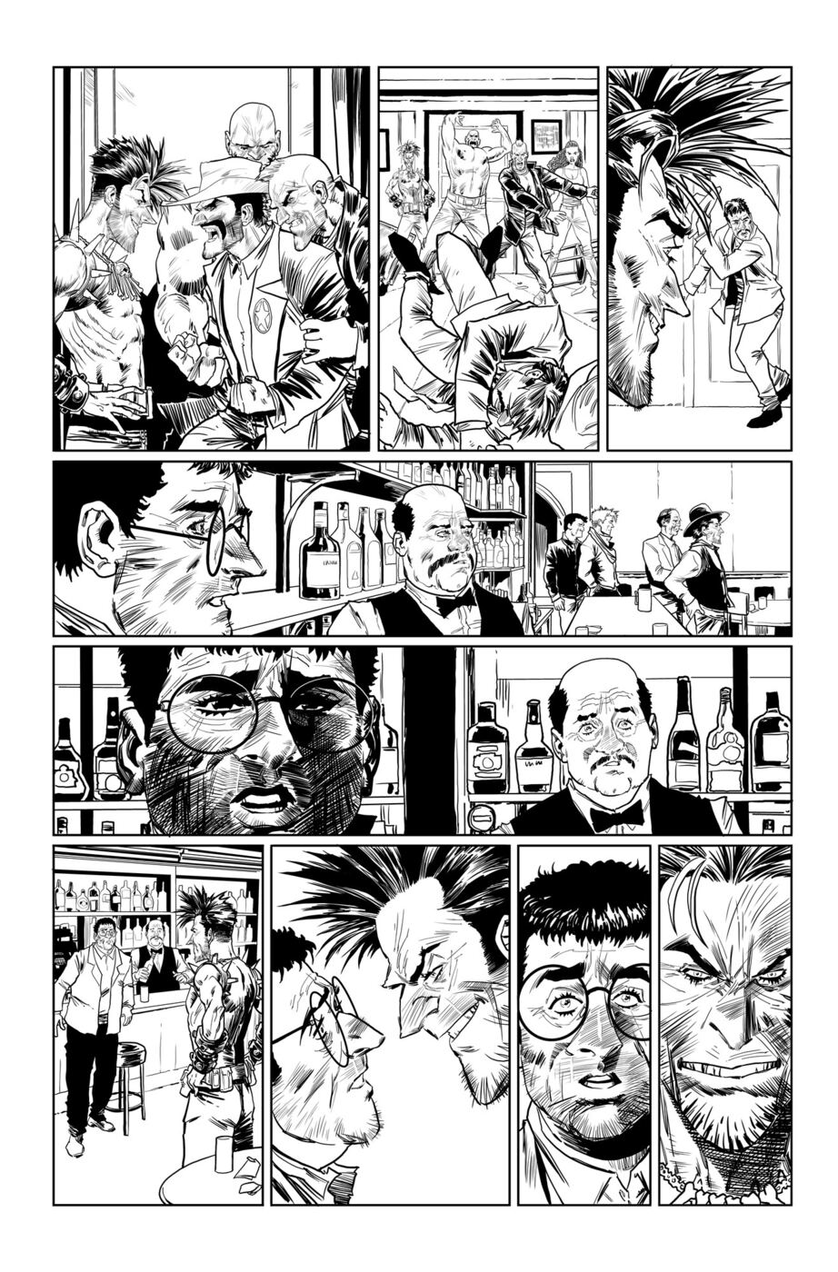 Winter comic book, page 5